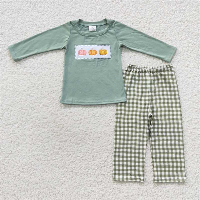 Boys Triple Pumpkin Set
