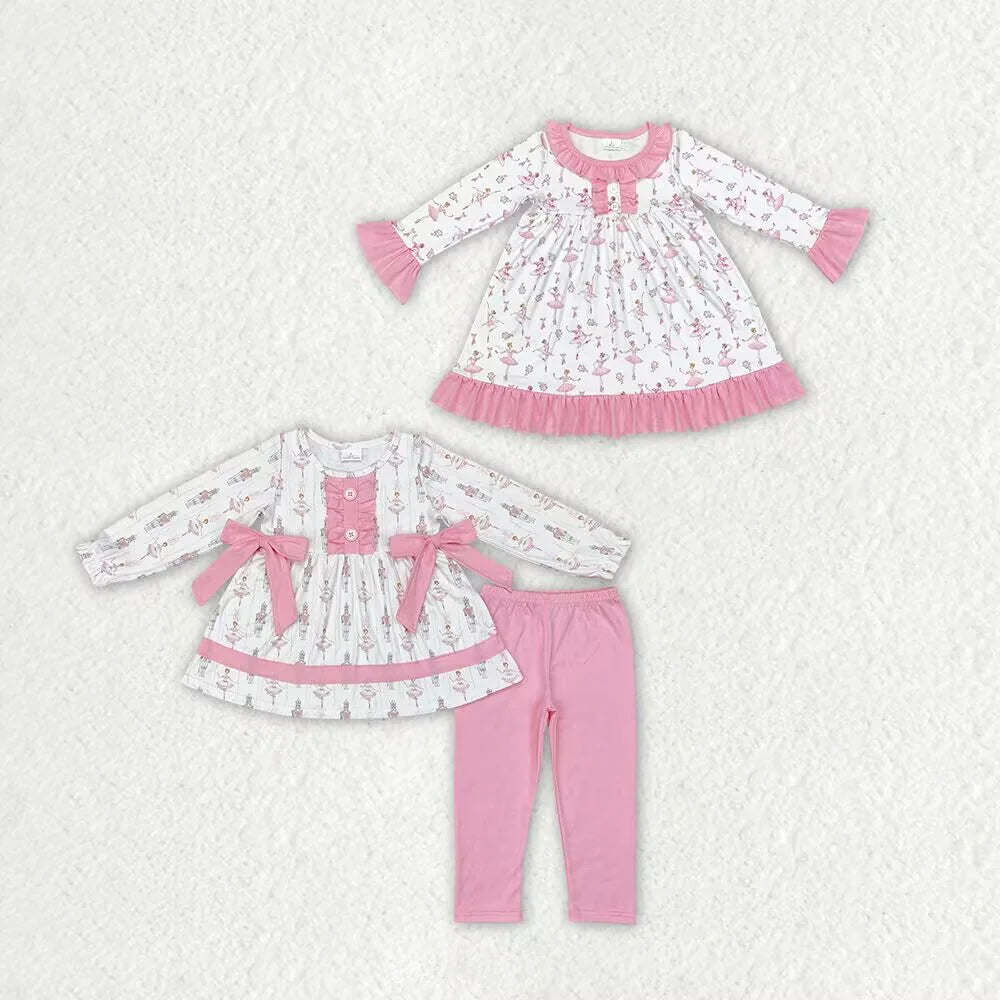 Girls Ballerina Bow Dress