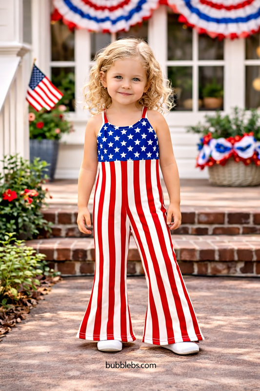 4th of July Stars & Stripes Flair Jumper