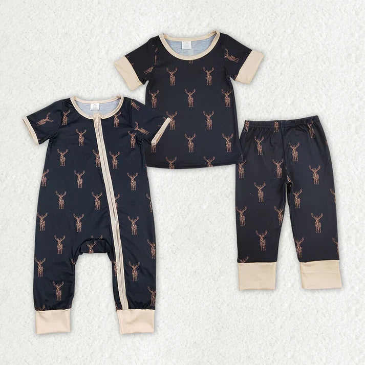 Boys Deer short sleeve set