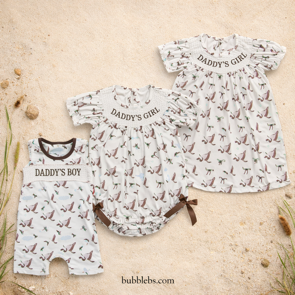 Daddy Duck Boys Romper