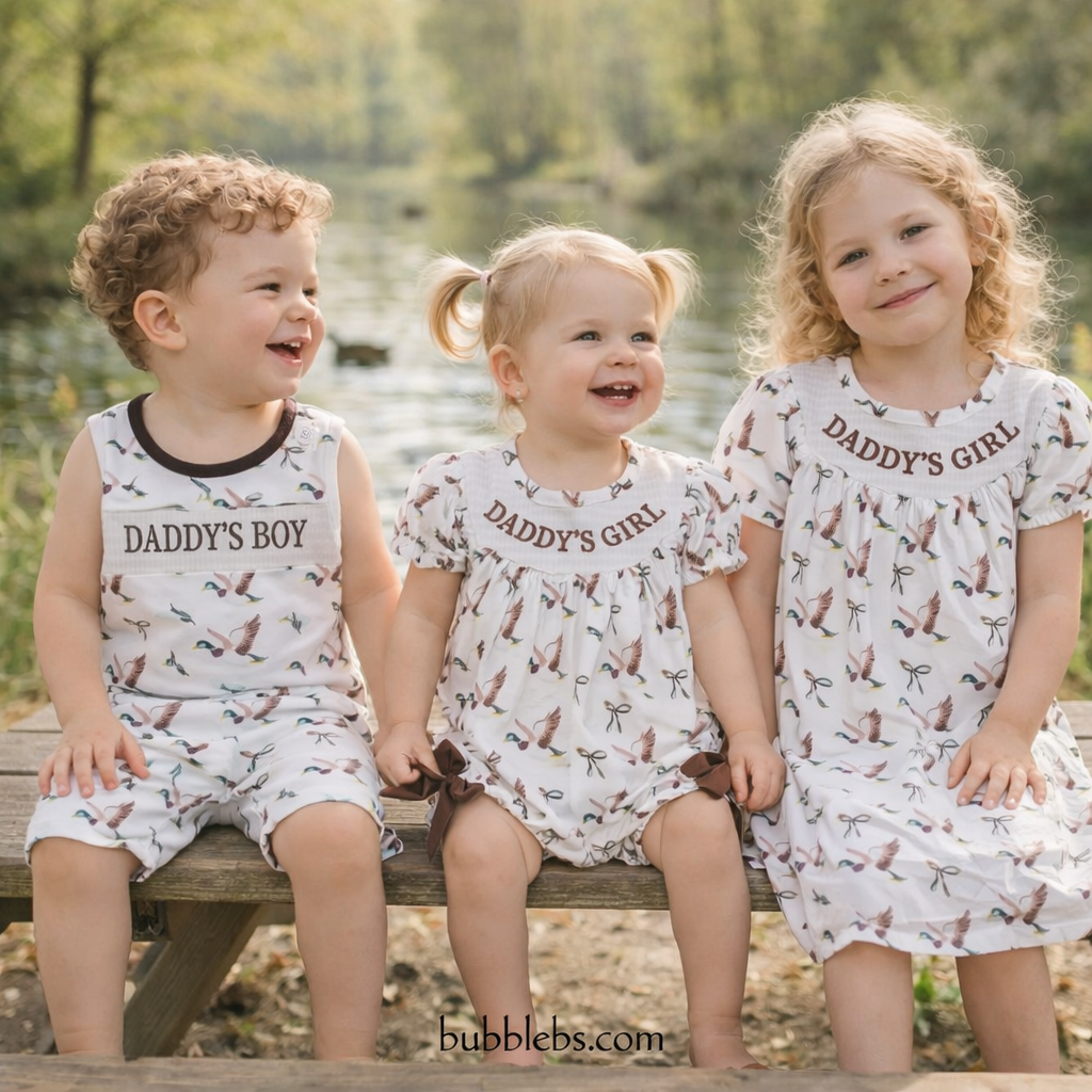 Daddy Duck Sibling Set