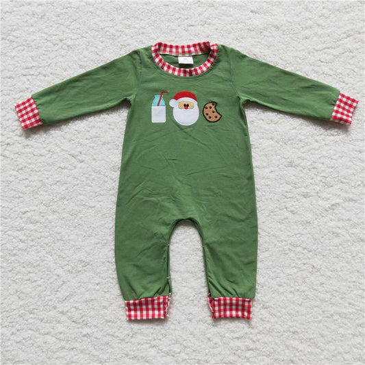 Boys Christmas "Milk and Cookies" Onesie