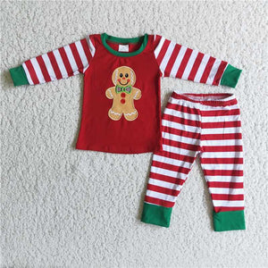 Gingerbread Pajamas Boys