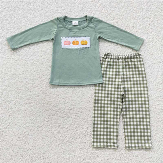 Boys Triple Pumpkin Set