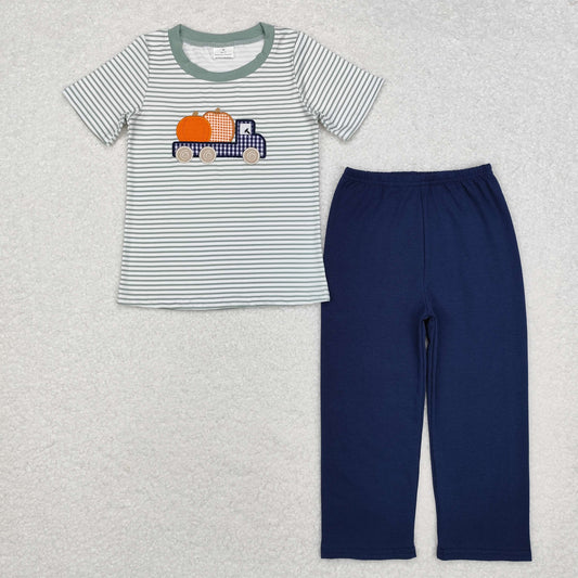 Boys Pumpkin Truck Set