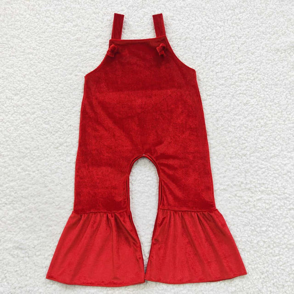 Red Velvet Romper