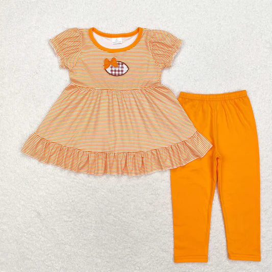 Girls Orange Football Set