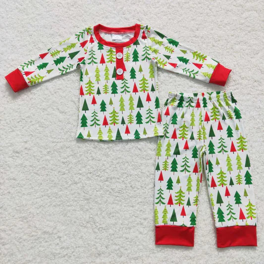 Boys multiple Christmas tree set