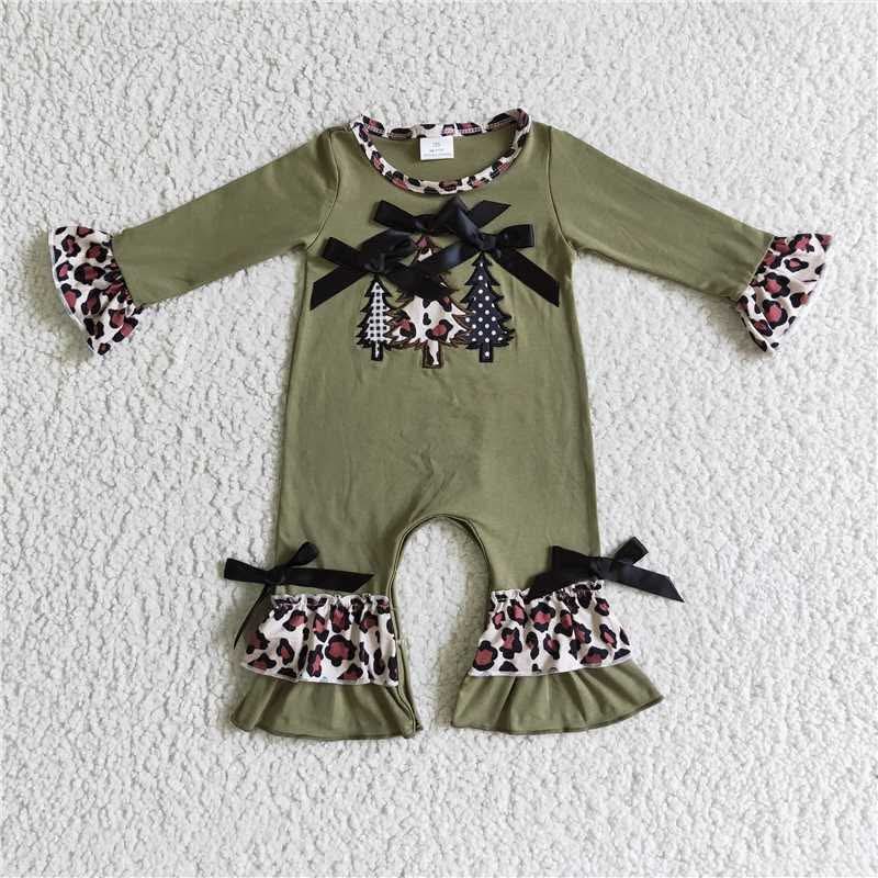 Christmas Tree Trio Romper