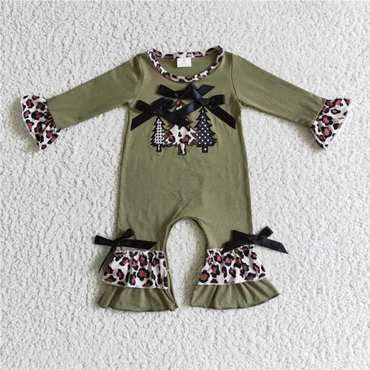 Christmas Tree Trio Romper