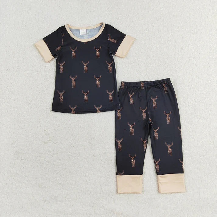 Boys Deer short sleeve set