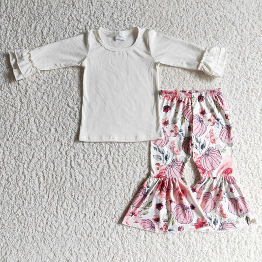 Girls Fall Bell Bottom Set