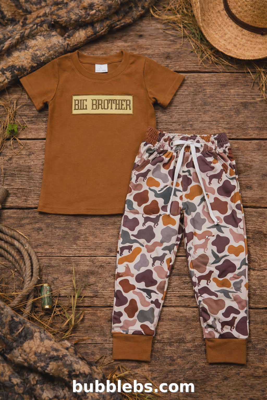 Camo Big Brother Two Piece Set