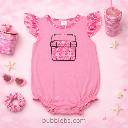 Cooler Camouflage Sibling Set Girls Bubble