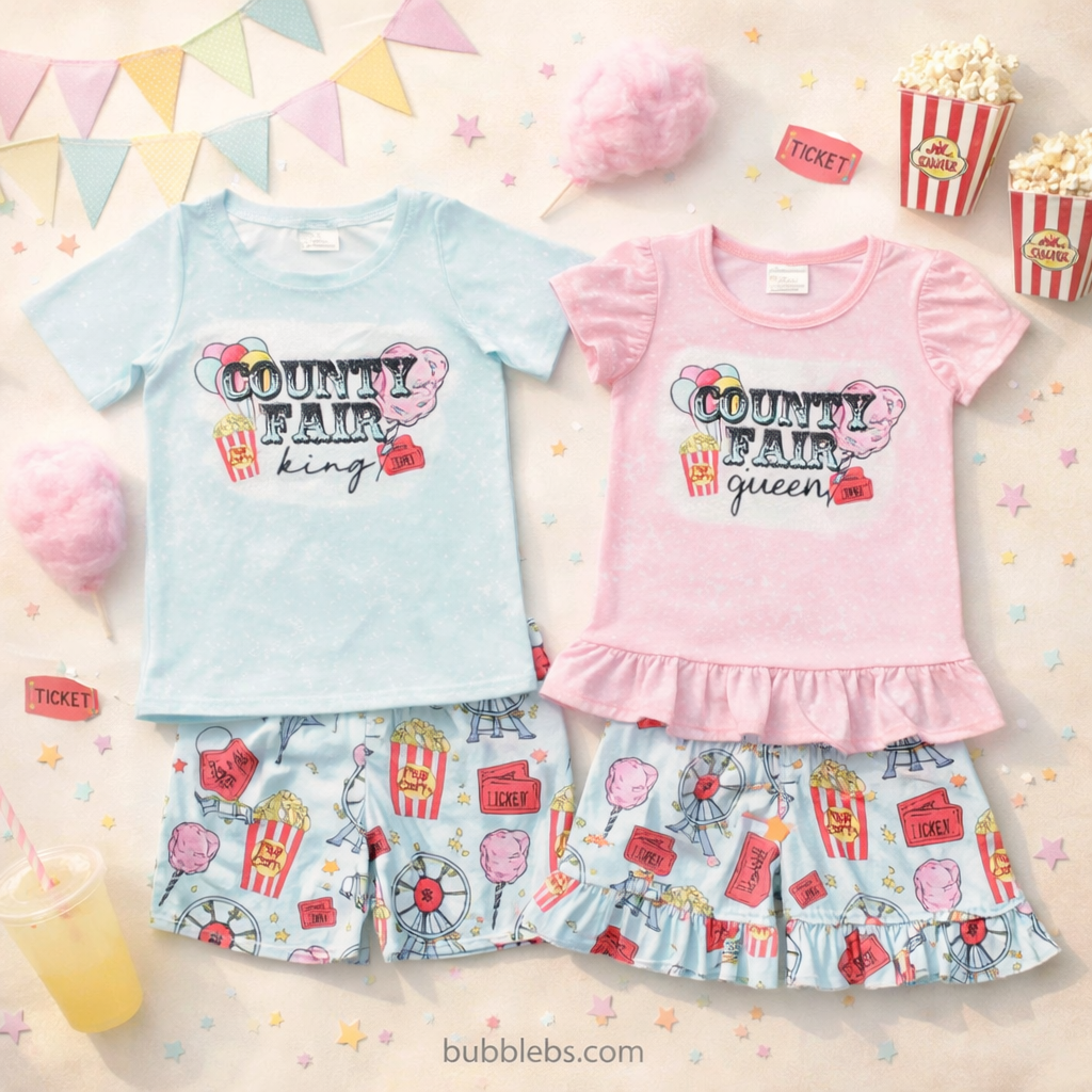 County Fair Queen Girls Two Piece Set
