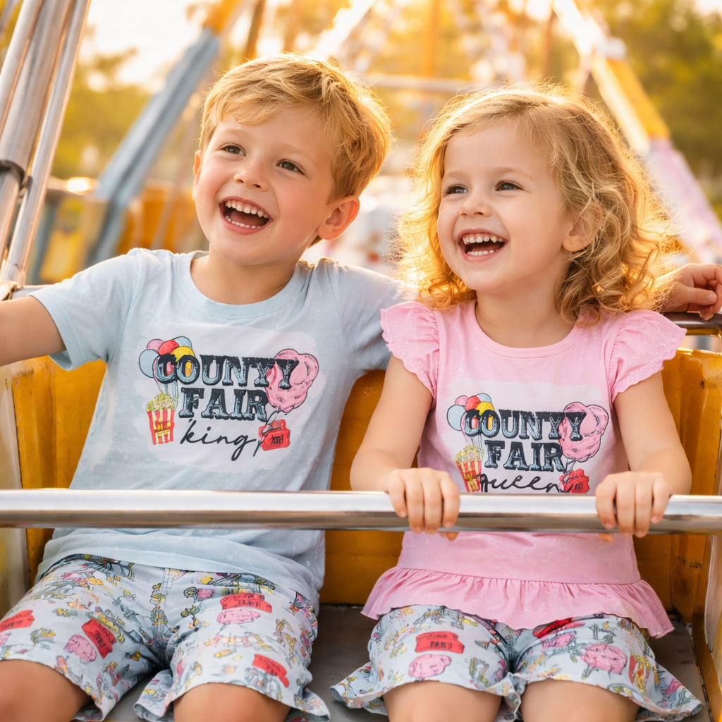 County Fair Queen Girls Two Piece Set