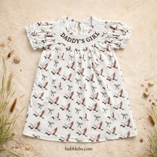 Daddy Duck Girls Dress