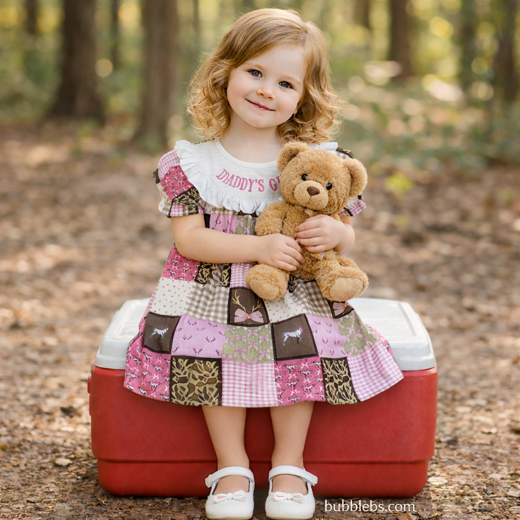 Daddy's Girl Patchwork Dress