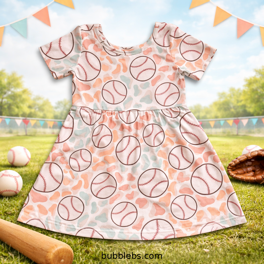 Diamond Dreams Baseball Dress