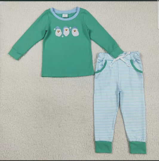 Mint Green Santa Boys