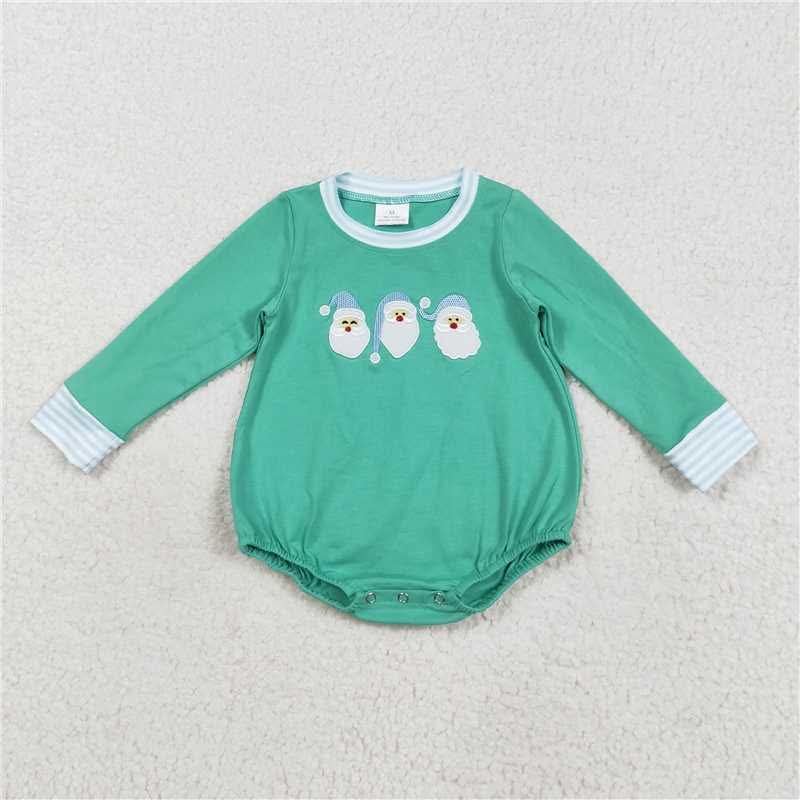 Mint Green Santa Boys Bubble