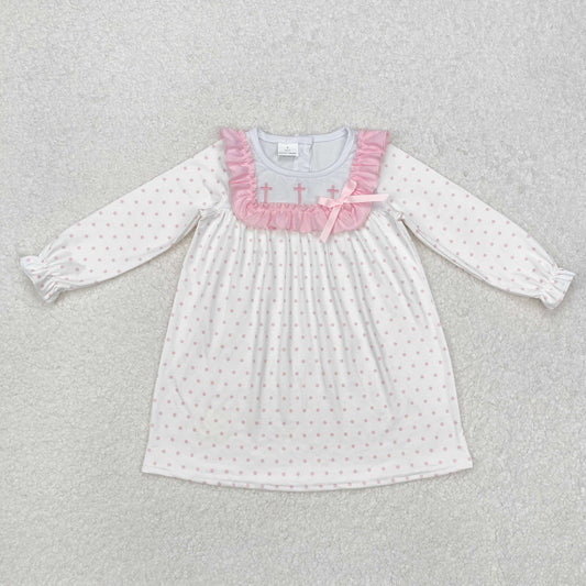Girls White Cross Dress