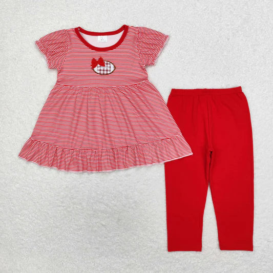 Girls Red Football Set