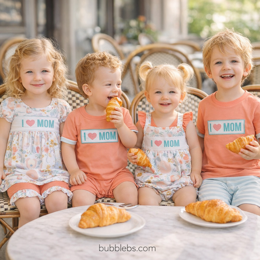 I Love Mom Boys Two Piece Set