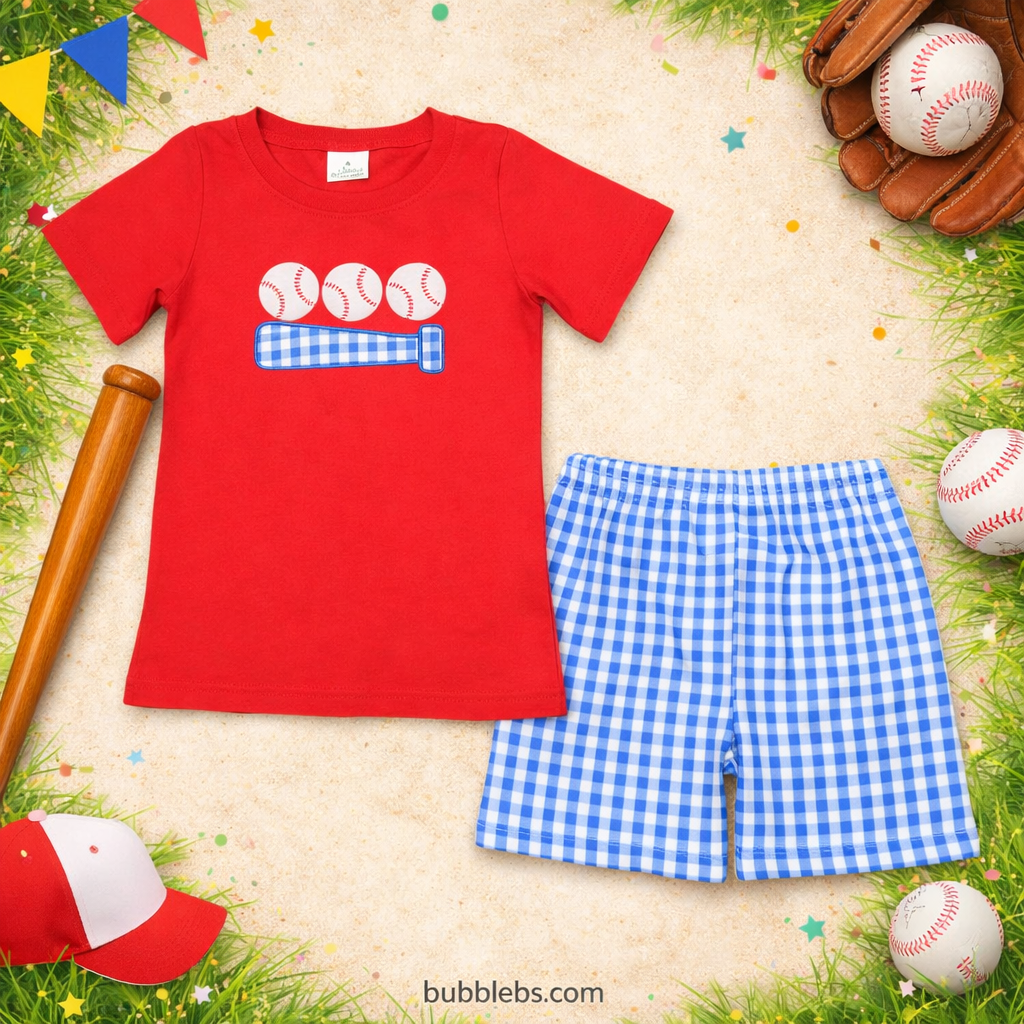 Little Slugger Baseball Boys Two-Piece Set