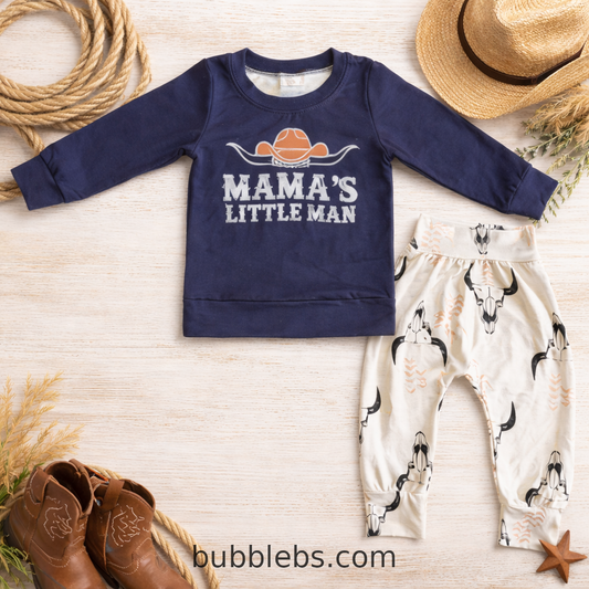 Mama's Little Man Boys Western Set