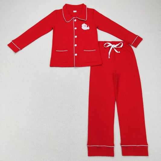 Adult Men's Santa Pajama Set