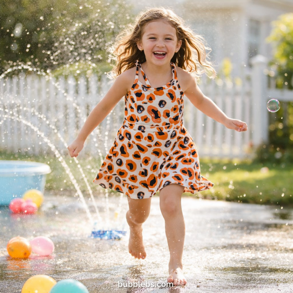 Sunset Safari Leopard Print Sundress