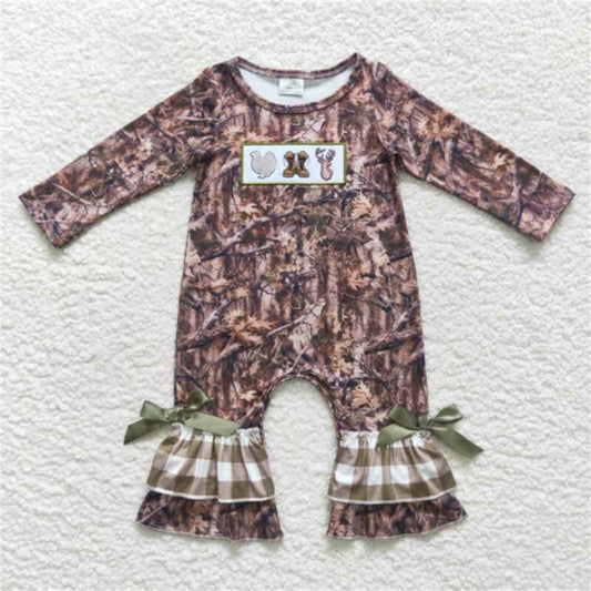 Girls Camo Hunting Onesie
