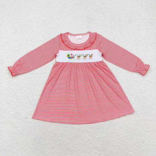 Girls Christmas "Santa's Sleigh" Dress